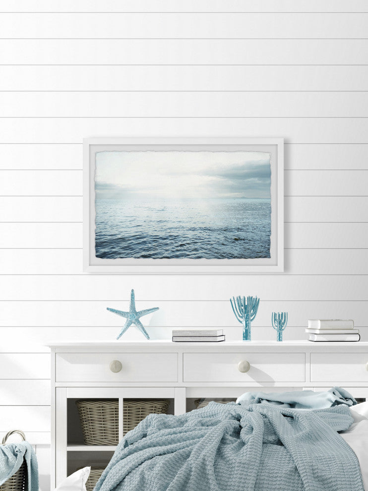 "Let Your Soul Fly" Framed Painting Print, 30x20