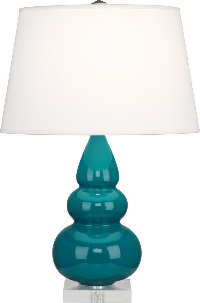 Robert Abbey RA-A293X 1-Light Accent Lamp, Small Triple Gourd