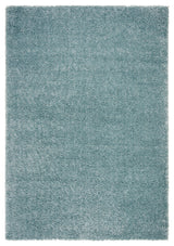 Safavieh August Shag Collection AUG900 Rug, Aqua, 5'3" x 7'6"