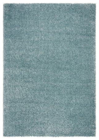 Safavieh August Shag Collection AUG900 Rug, Aqua, 5'3" x 7'6"