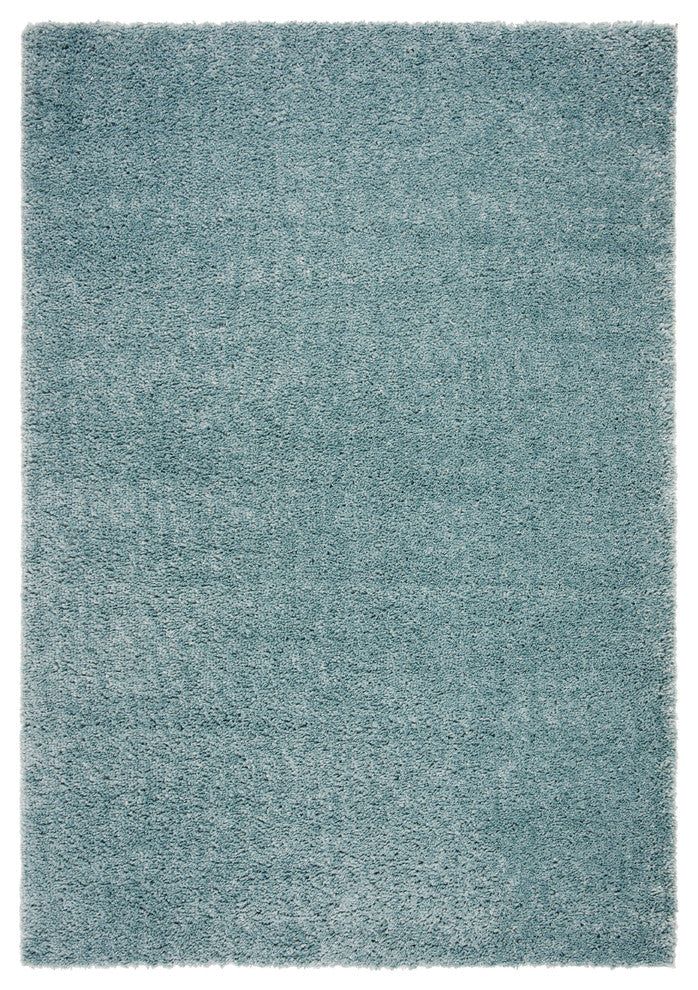 Safavieh August Shag Collection AUG900 Rug, Aqua, 5'3" x 7'6"