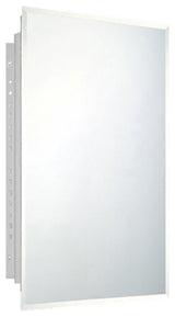 Residential Series Medicine Cabinet, 16"x26", Beveled Edge, Recessed