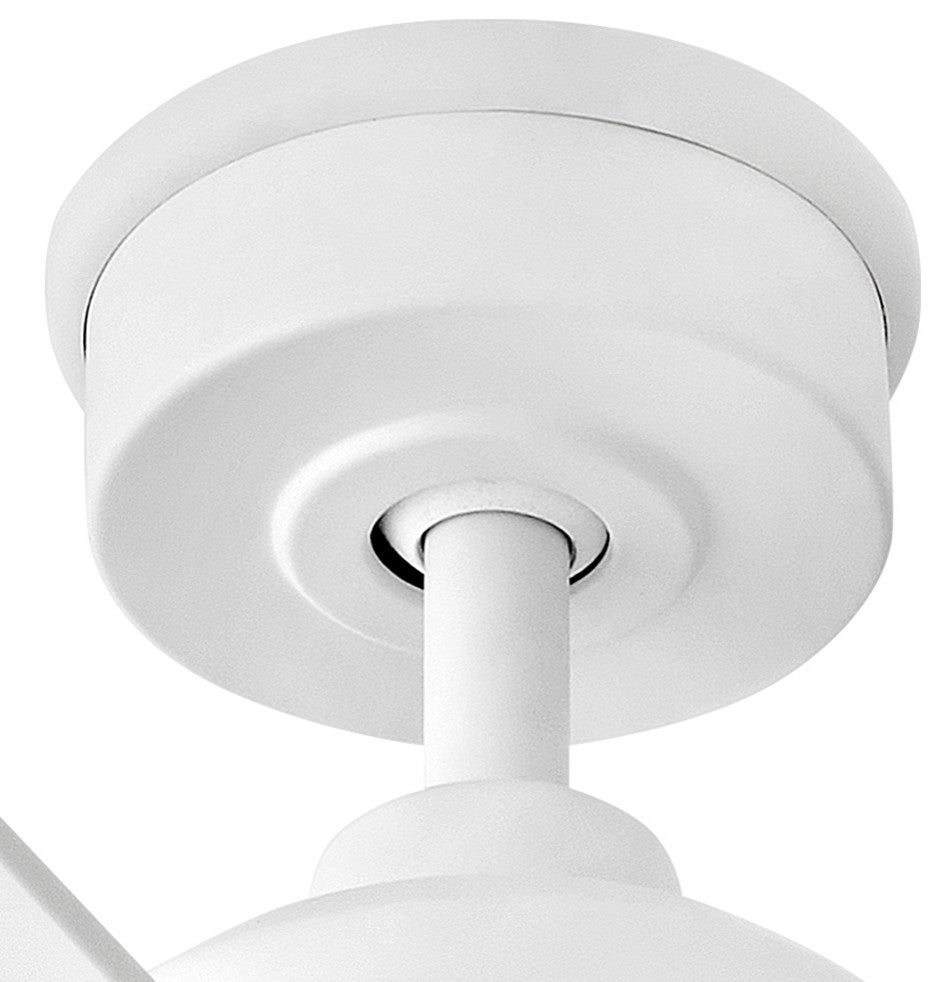 Hinkley Chet 48" Indoor/Outdoor Ceiling Fan, Matte White