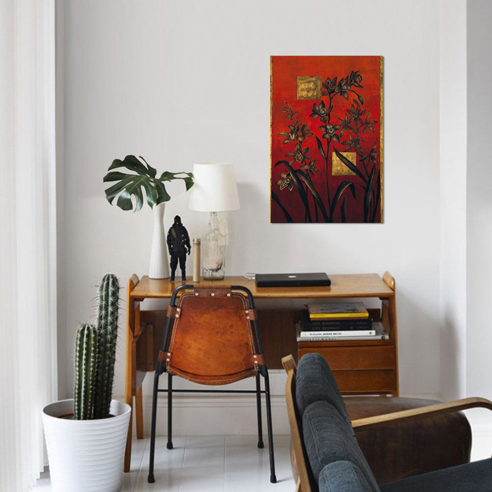 "Evening Silhouette I" by Erin Lange, Canvas Print, 40"x26"