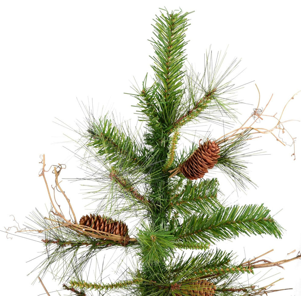Vickerman A807560 6' Ashland Artificial Christmas Tree Unlit