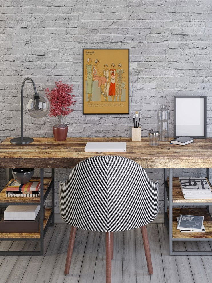 "Hanging with Friends" Floater Framed Painting Print on Canvas, 40"x60"
