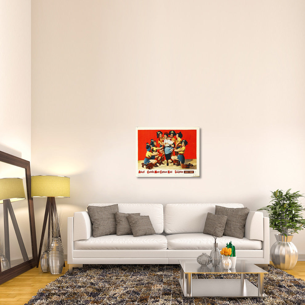 Abbott and Costello, Meet Captain Kidd, 01, 36x28
