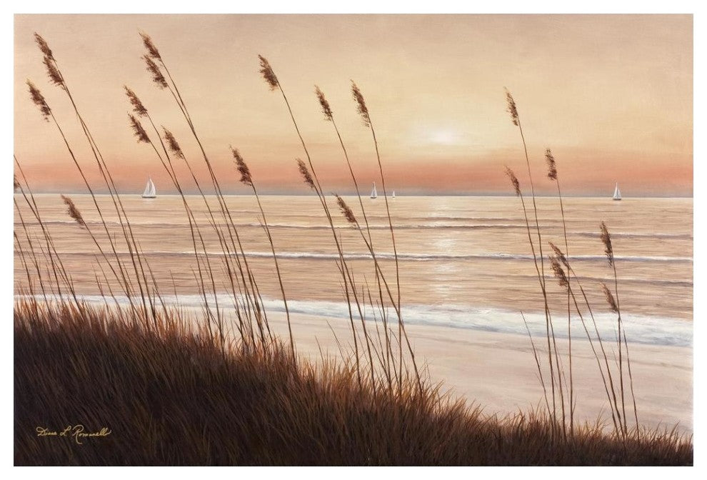 "Breezy Sunset" Digital Paper Print by Diane Romanello, 50"x34"