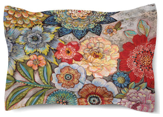 Boho Bouquet Comforter Sham