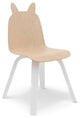 Play Chairs Rabbit, Set of 2, Birch and White