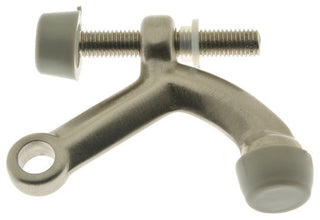 Genuine Solid Brass Forged Hinge Pin Stop, Satin Nickel