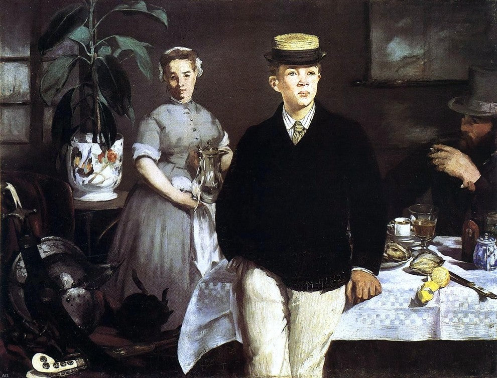 Edouard Manet The Lucheon Wall Decal