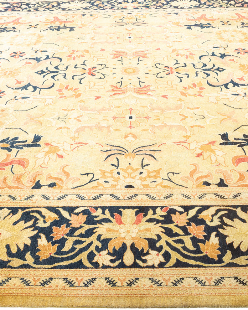 Mogul, One-of-a-Kind Hand-Knotted Area Rug Green, 9'2"x12'4"