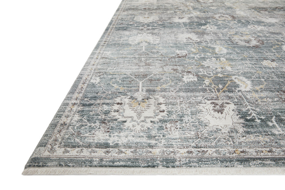 Loloi Bonney Lagoon / Ivory 2'-0" x 3'-0" Area Rug