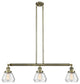 Innovations Lighting 213-Ab-S-G172-Led 3 Light Dimmable Led Island Light