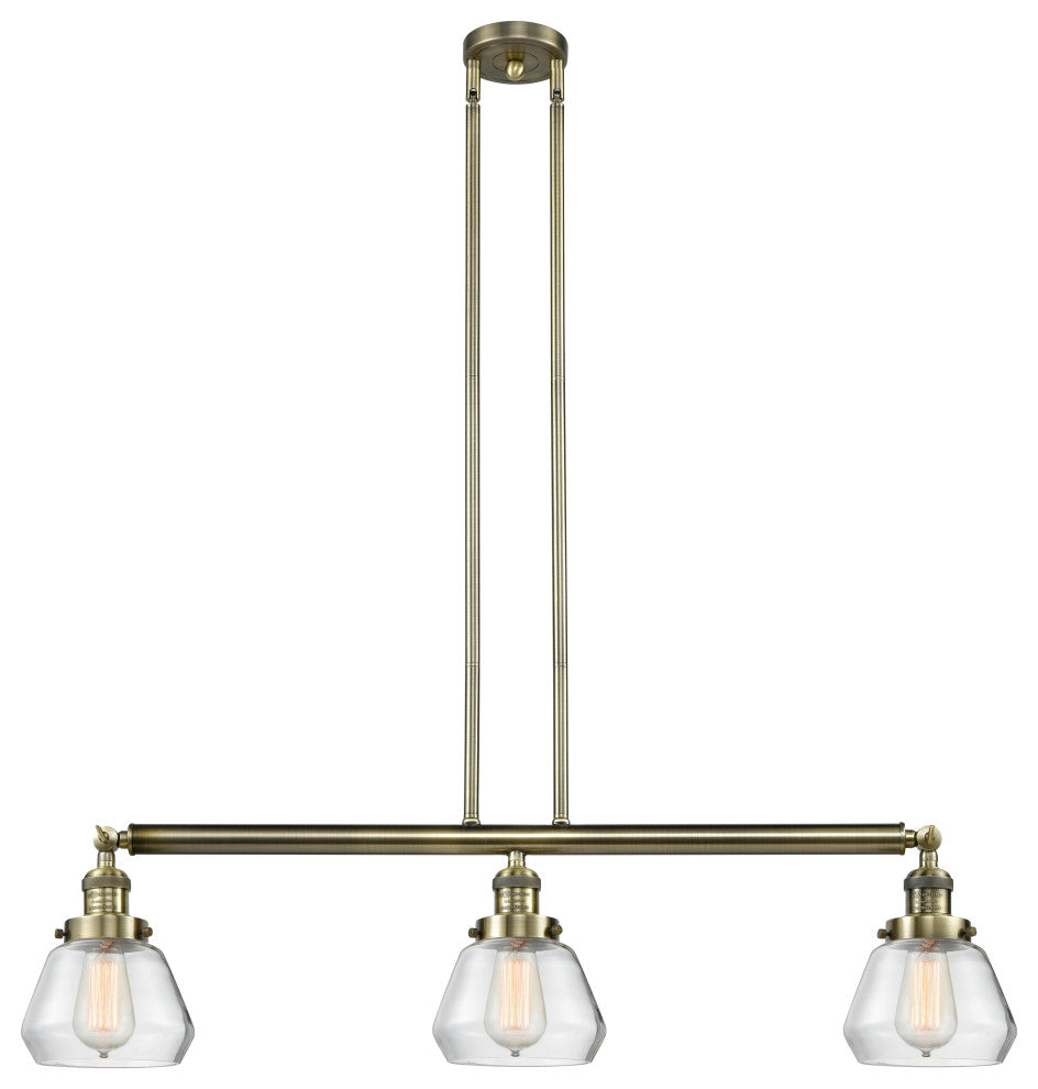 Innovations Lighting 213-Ab-S-G172-Led 3 Light Dimmable Led Island Light