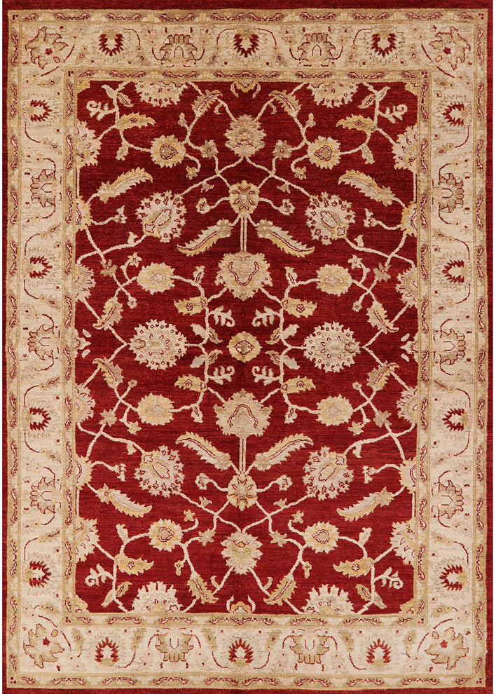 Ahgly Company Indoor Rectangle Mid-Century Modern Area Rugs, 5' x 8'