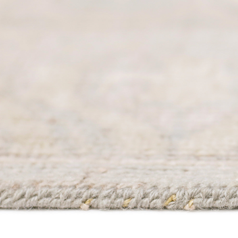 Ainsley Kalma Area Rug, Gray, 9' x 12', Bordered