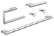 Five Piece Chrome Hardware Set