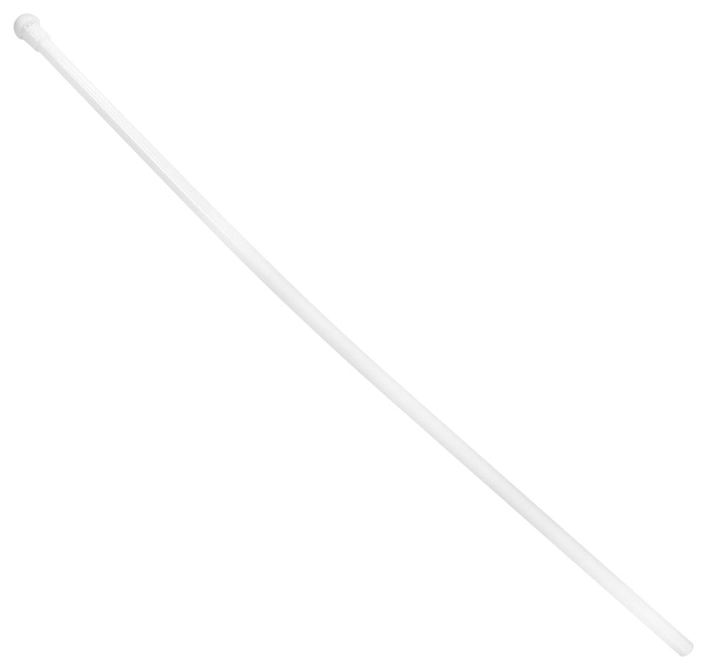 Faucet Kit - 5/8" Od X 3/8" Od X 20" Bullnose In Oil Rubbed Bronze, Powder Coated White