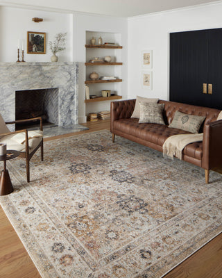 Loloi II Monroe Beige / Multi 2'-6" x 5'-9" Accent Rug