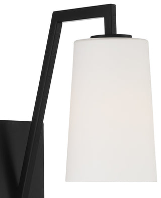 Avon 1 Light Matte Black Wall Mount