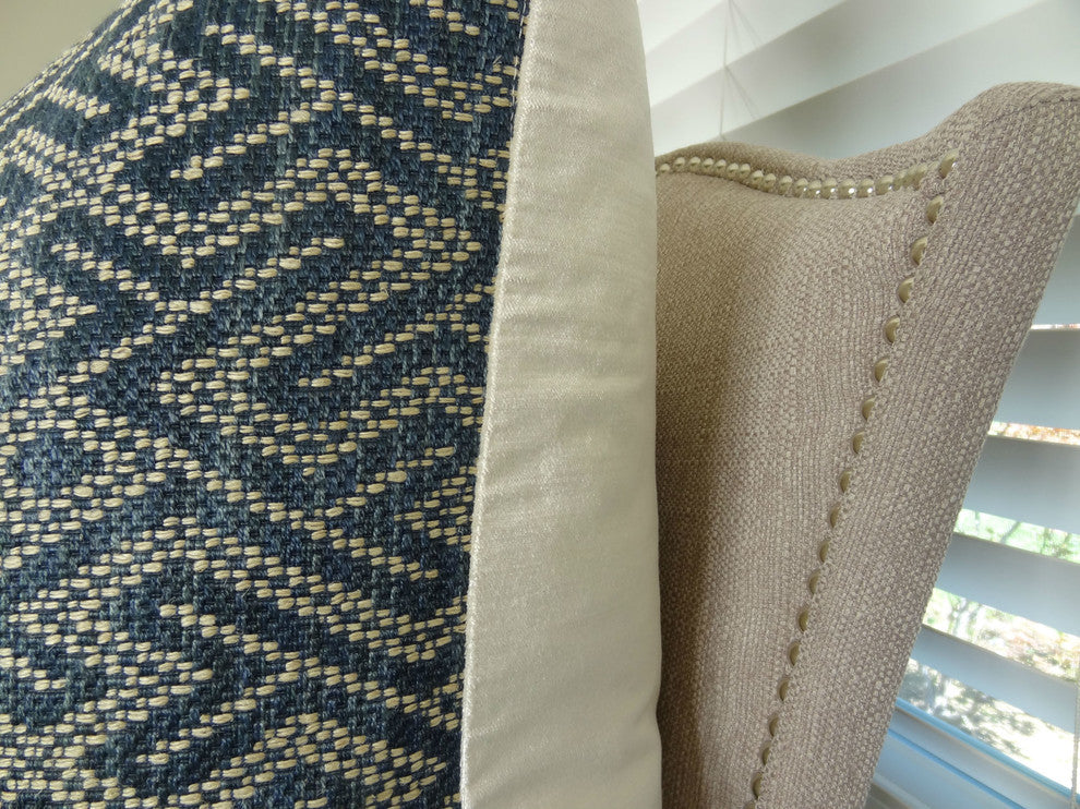 Plutus Duncan Range Handmade Throw Pillow, Double Sided 18"x18"