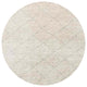 Ahgly Company Indoor Round Mid-Century Modern Area Rugs, 7' Round