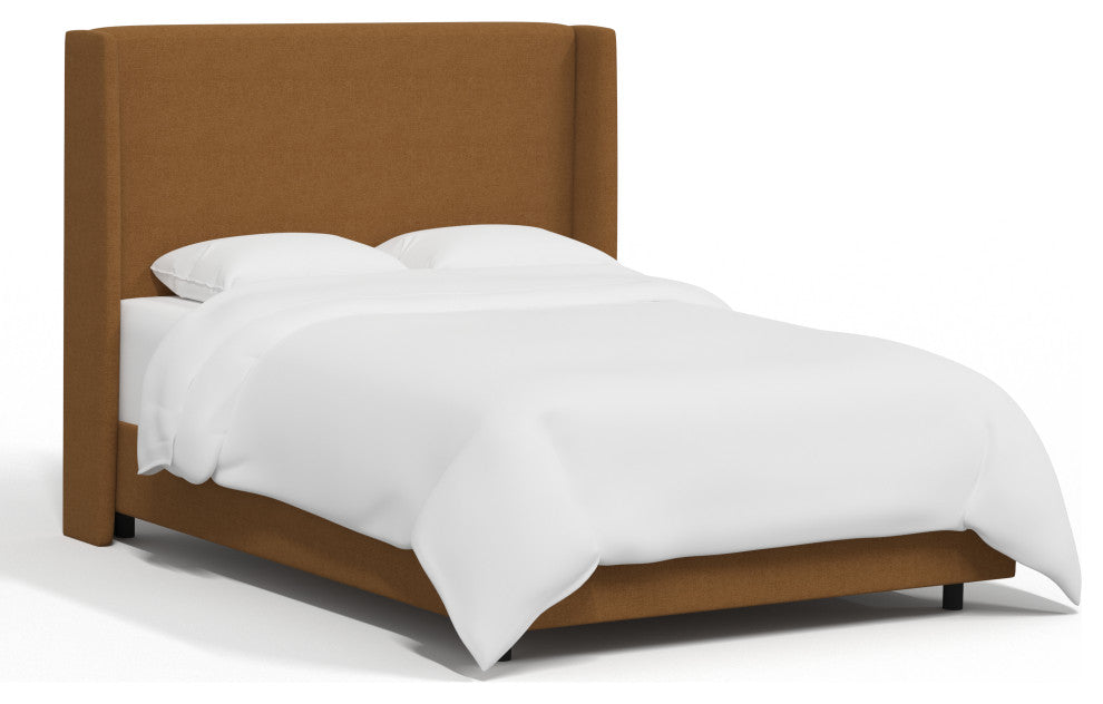 Wingback Bed, Zuma, Zuma Amber, Queen