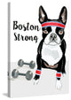 "Strong Terrier" Print on Wrapped Canvas by Molly Rosner