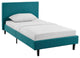 Modway Anya Twin Bed, Teal