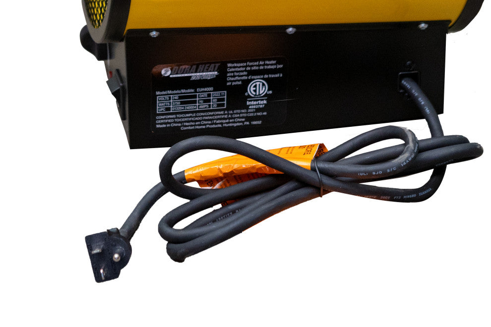Dura Heat 240V Electric Garage Heater with Remote, Forced Air