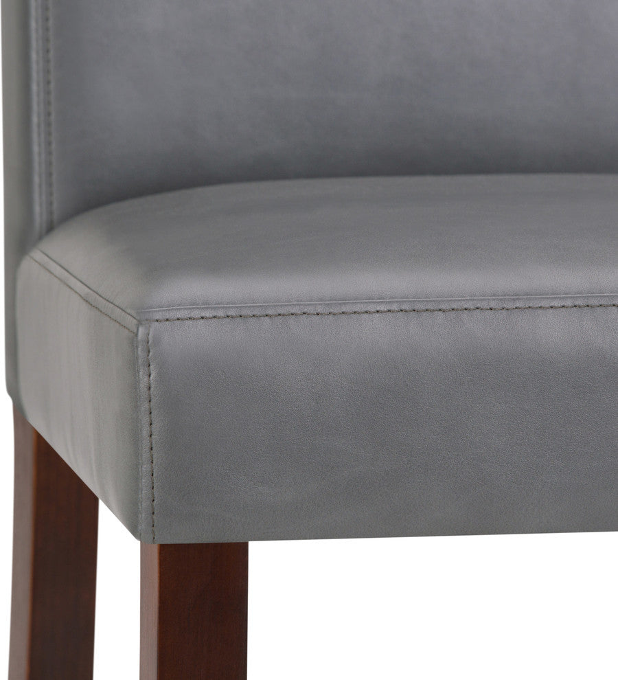 Acadian Parson Dining Chair (Set of 2) in Stone Grey