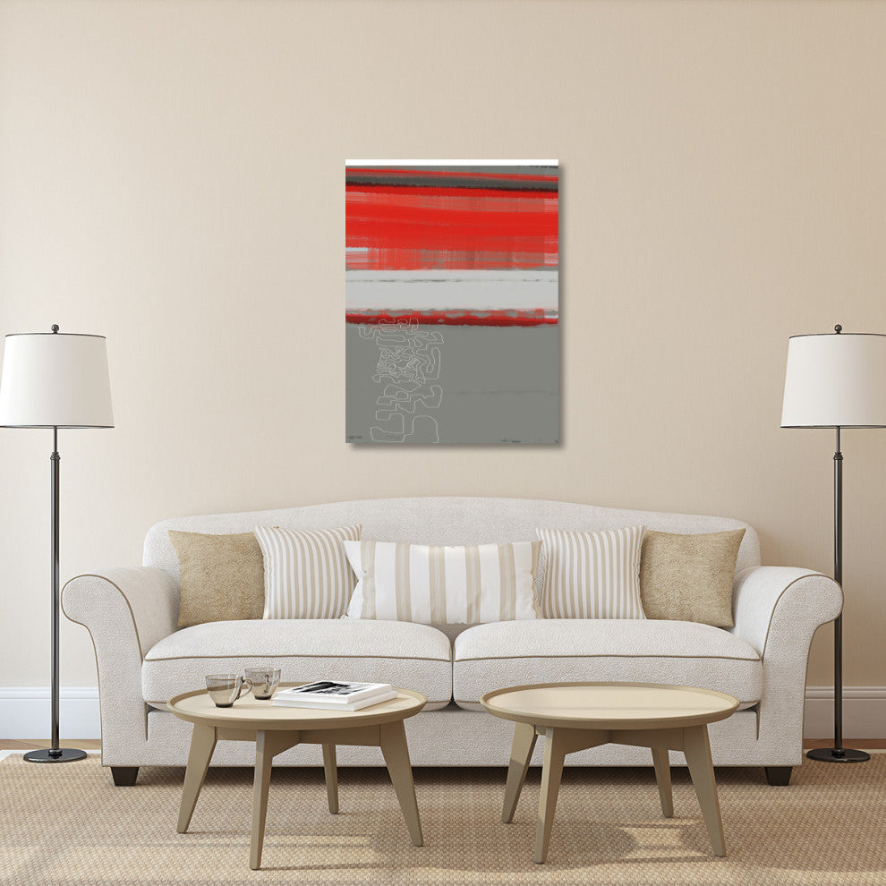 "Abstract Red 1" Fine Art Print