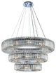 Rondelle 36x12" 27-Light Contemporary Large Pendants by Allegri