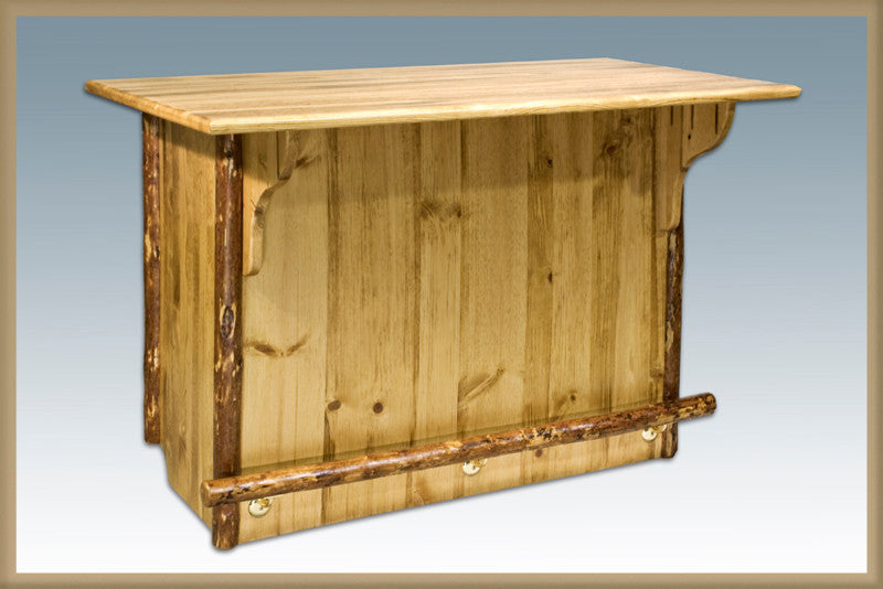 Glacier Country Collection Deluxe Bar With' Rail