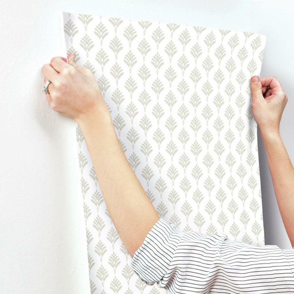 French Scallop Wallpaper