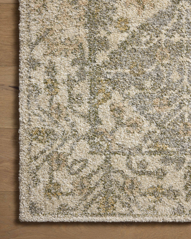 Loloi Tamryn Beige / Multi 18" x 18" Sample Rug