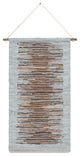 Santos SNO-1000 Wall Hanging, Gray and Brown, 44"x22"