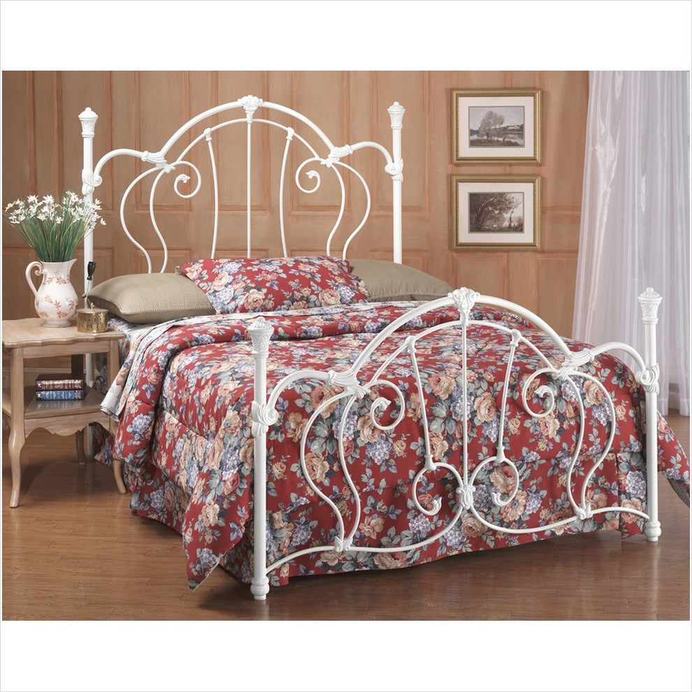 Cherie Bed Set, Full, With Rails