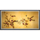 Birds on Plum Tree Canvas Wall Art