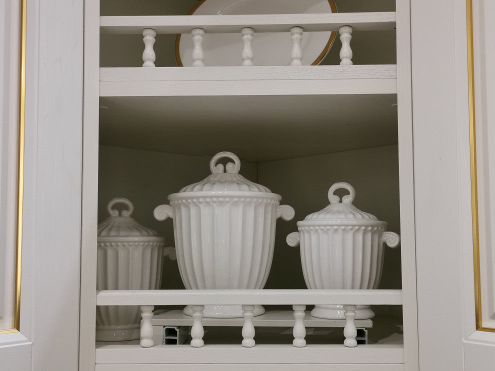 Royal Set of 3 Canister Set-By Lorren home Trends