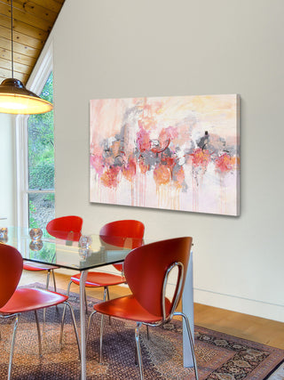 Petal Patch II Print on Canvas, 91x61 cm