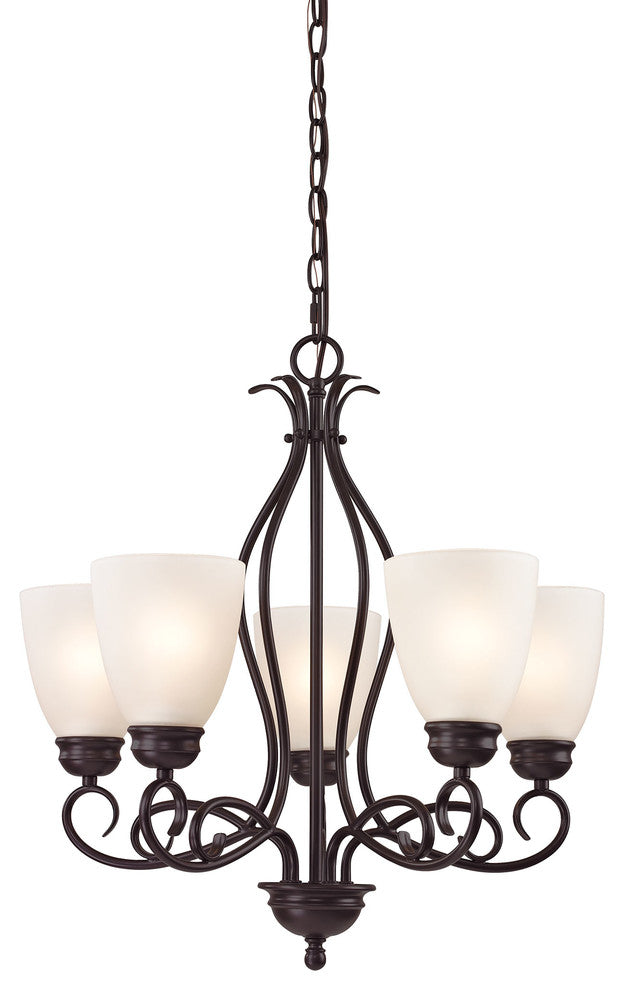Chatham 5-Light Chandelier, Oil-Rubbed Bronze