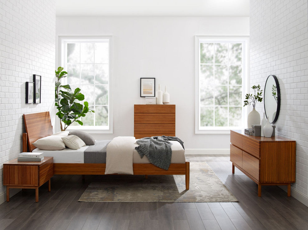 Monterey Platform Bed, Amber, King