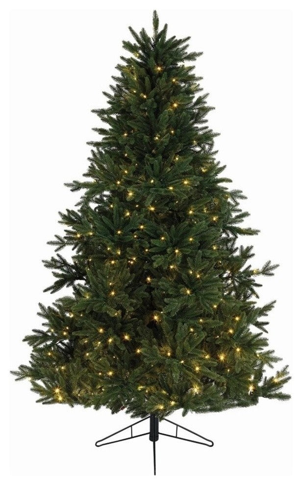 7.5'x58" Pre-Lit Everlands Skandia Fir Christmas Tree