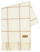 Lexington Plaid Throw, Dune