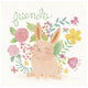 "Garden Friends White II" Digital Paper Print by Mary Urban, 20"x20"
