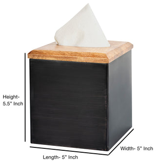 nu steel Salem Orb Tissue Box