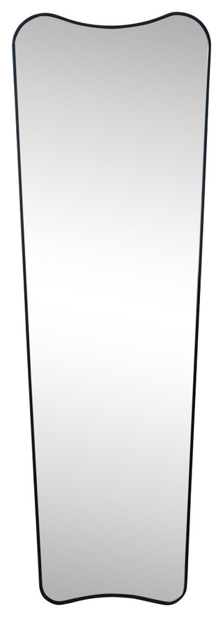 Alfie Rectangular Metal Framed Wall Mounted Full-Length Mirror